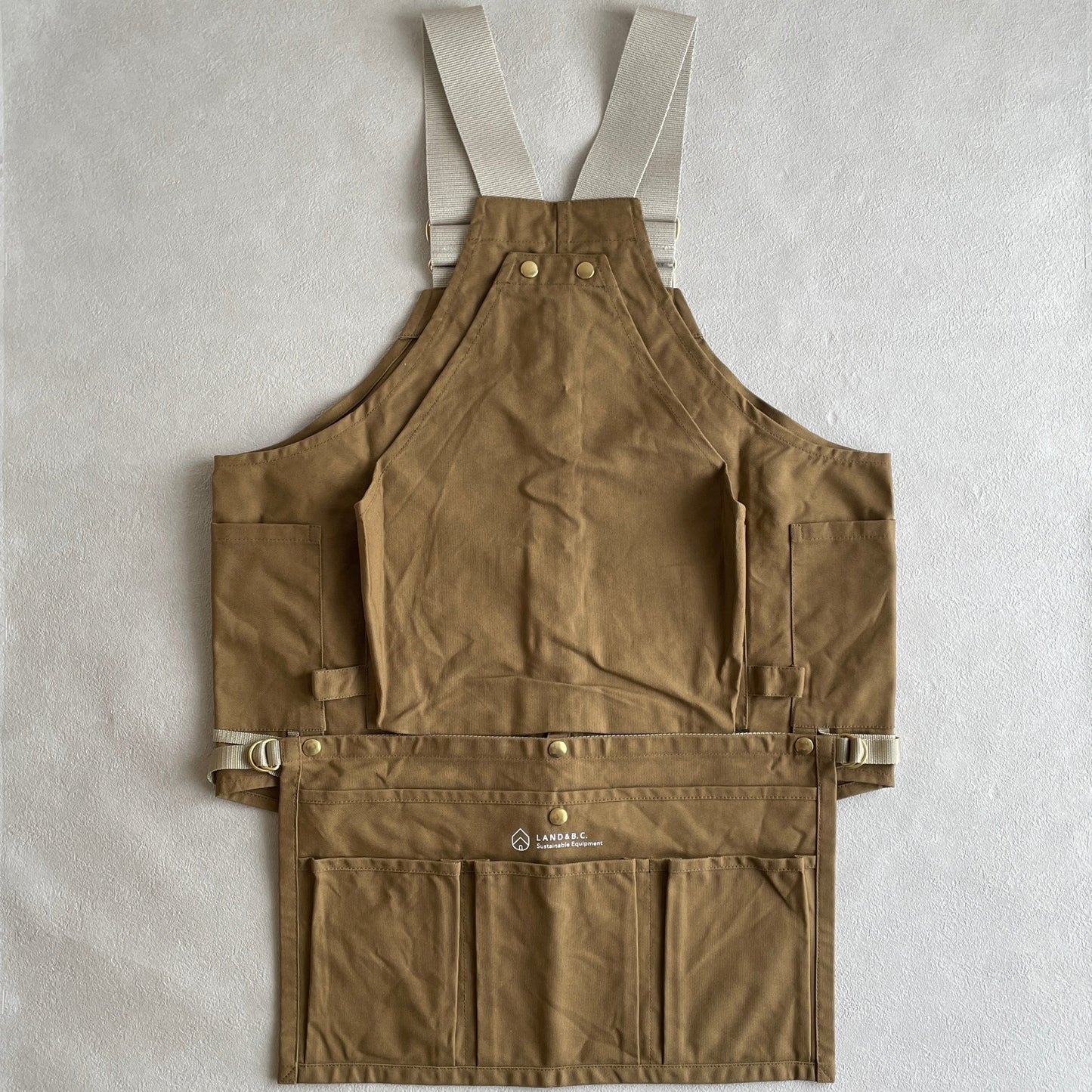 Sacoche apront_KH サコッシュエプロン_カーキ