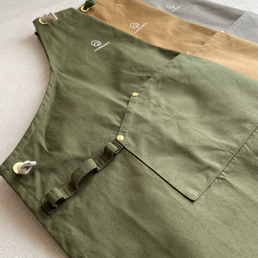 Work apron_OL ワークエプロン_オリーブ