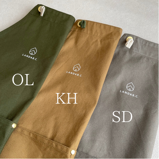 Work apron_KH ワークエプロン_カーキ